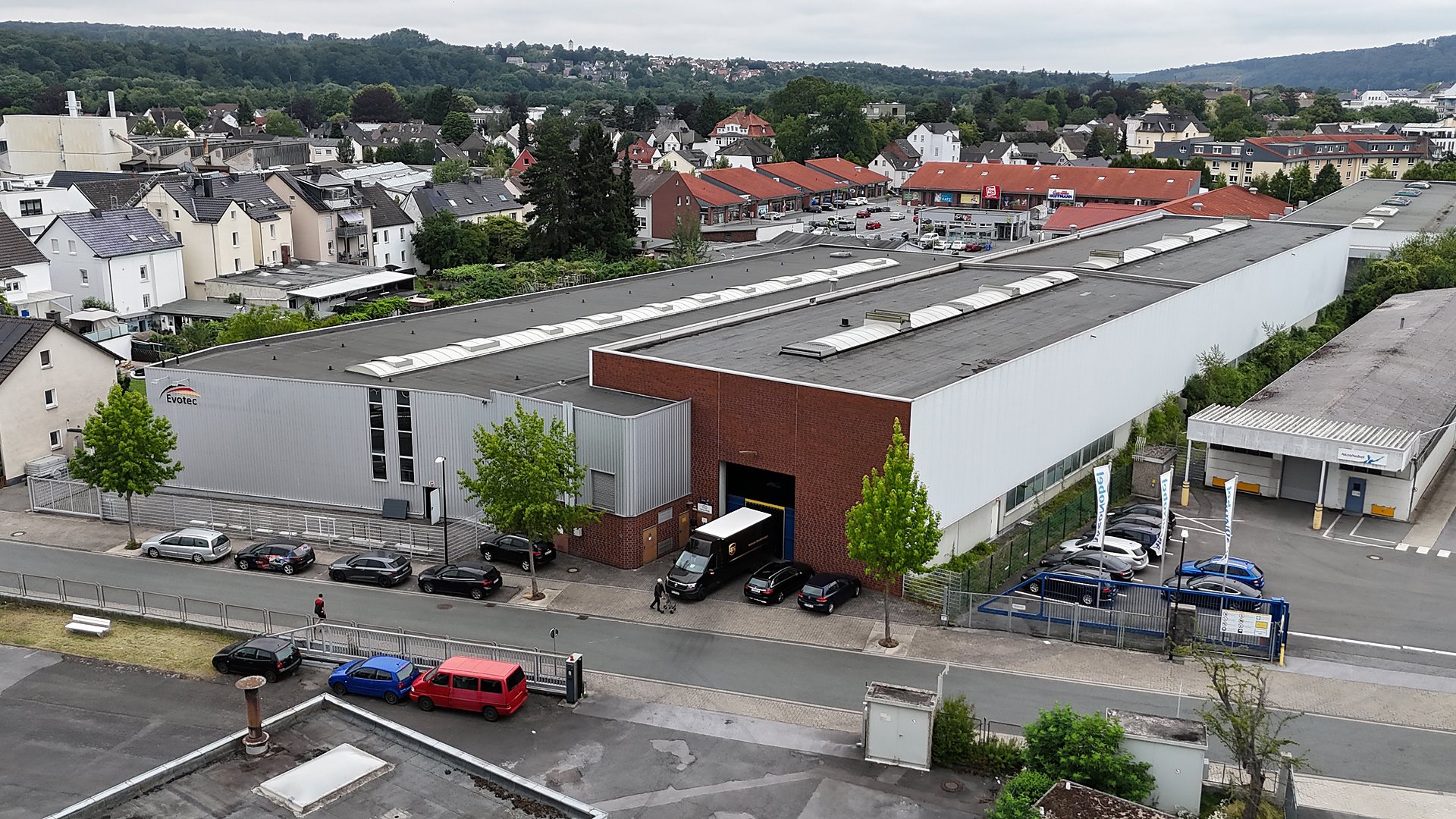 Evotec GmbH Arnsberg site – aerial view